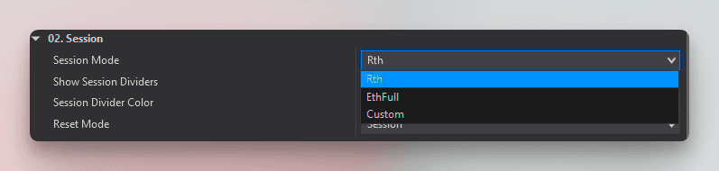 CVD Pro Session Reset Modes