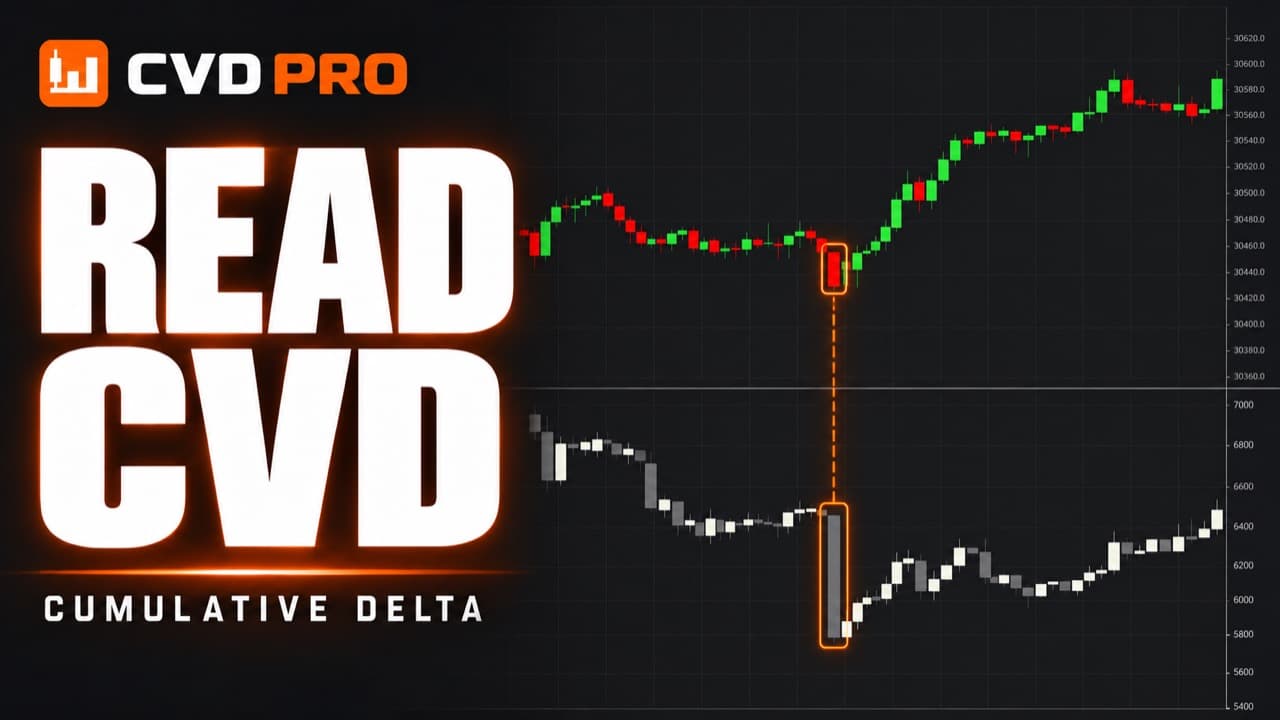 Cumulative Delta Explained & Chart Setup | CVD PRO for NinjaTrader 8