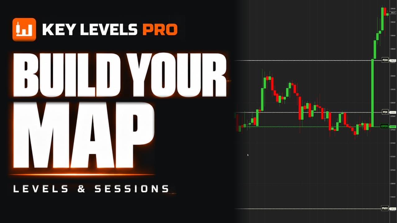 Previous Day Levels, Opening Range & Initial Balance | Key Levels PRO for NinjaTrader 8