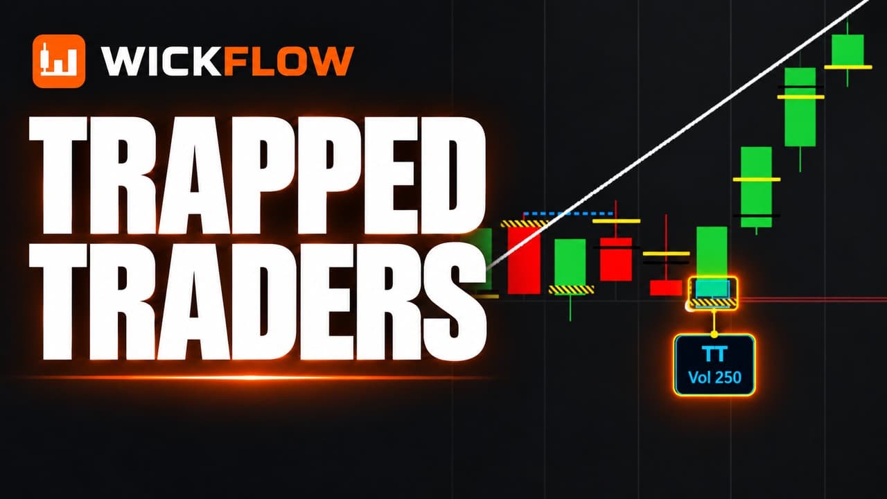 Trapped Traders Explained: Volume Pockets & Rejection | WickFlow