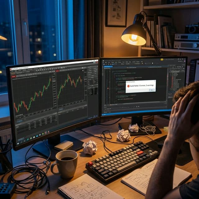 Building a NinjaTrader 8 Indicator: What Actually Went Wrong